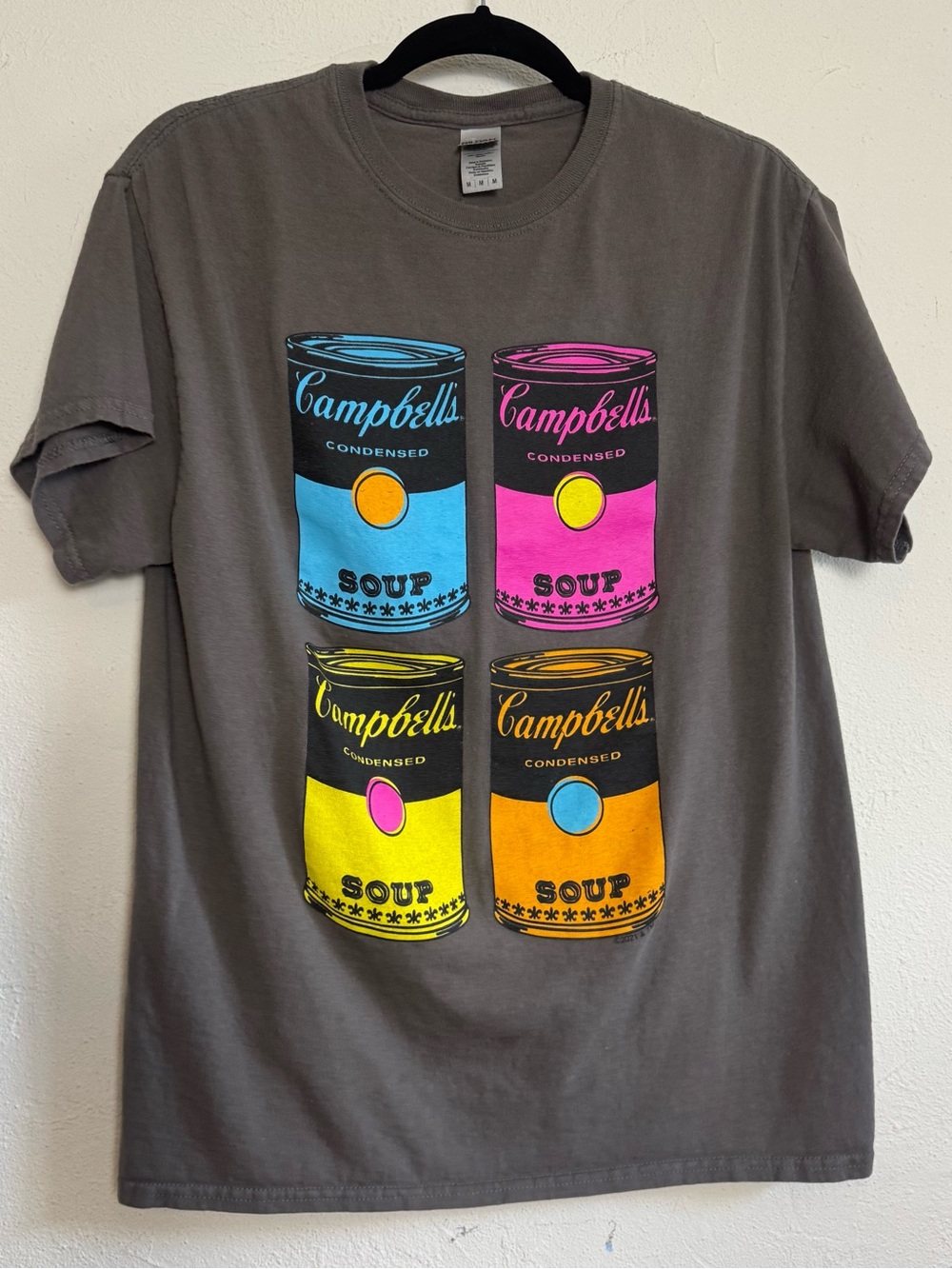 Andy Warhol Pop Art Campbells Soup Graphic T-shirt